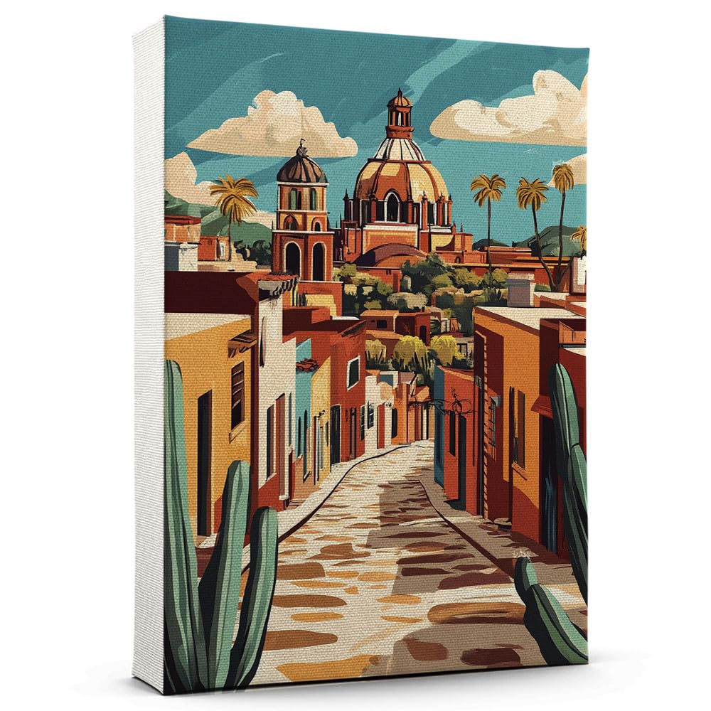 Amazon.com: San Luis Potosi Vintage Travel Posters, Mexico Poster
